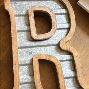 Hobby Lobby Brown Metal Letter R